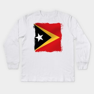 East timor artwork Kids Long Sleeve T-Shirt